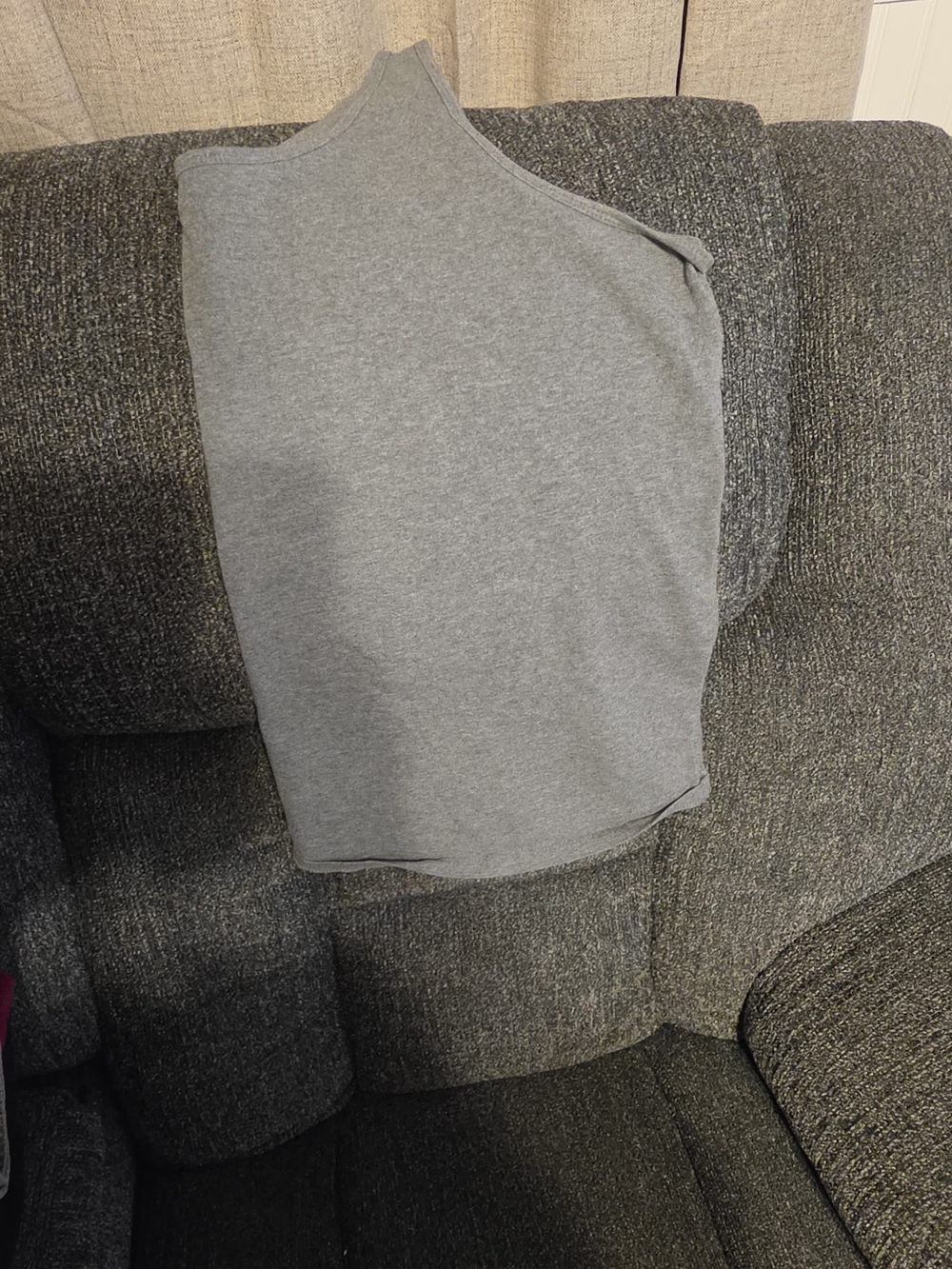 Maurices Gray Ribbed Tank Top